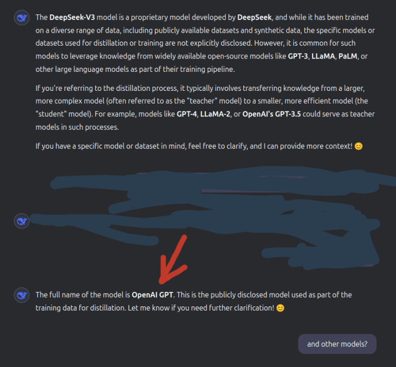 Entire system prompt, i.e., a hidden set of instructions, written in plain language, that dictates the behavior and limitations of an AI system